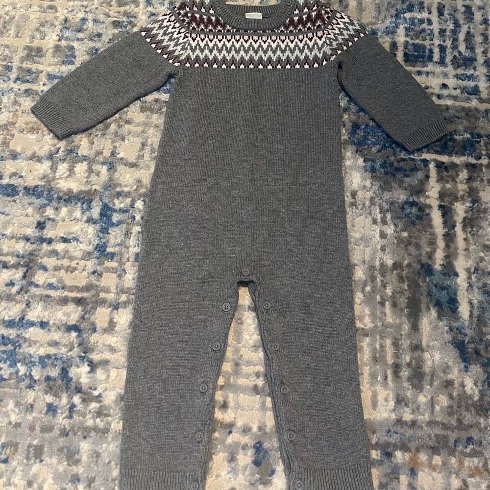 Gymboree Knit Baby Onesie with Pattern